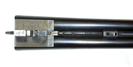 Merkel Model 47E Side-by-Side 16 Gauge Shotgun. Serial #7765xx. Manufactured in 1981 in GDR.